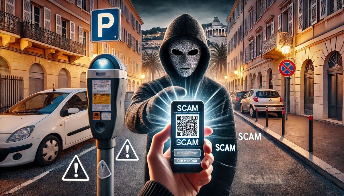 Un conducteur se fait arnaquer après avoir scanner un QR code frauduleux sur un horodateur de Nice.