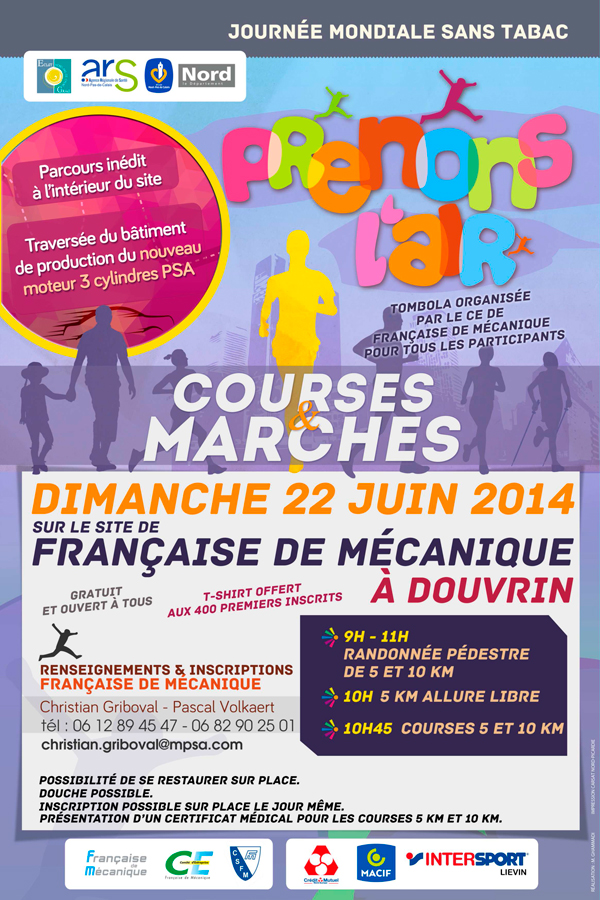 Française de mécanique journée anti-tabac