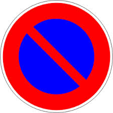 Panneau de stationnement interdit
