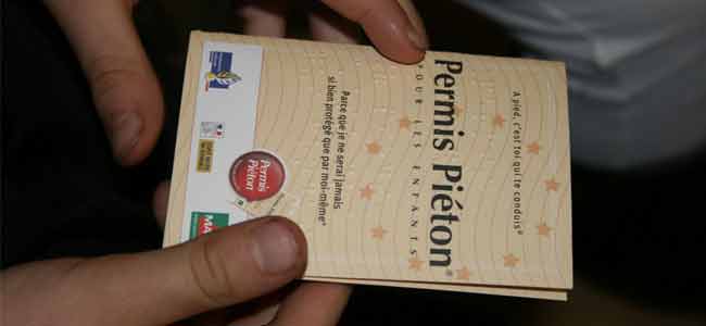 Permis piétons - Le document Permis piétons - Le document